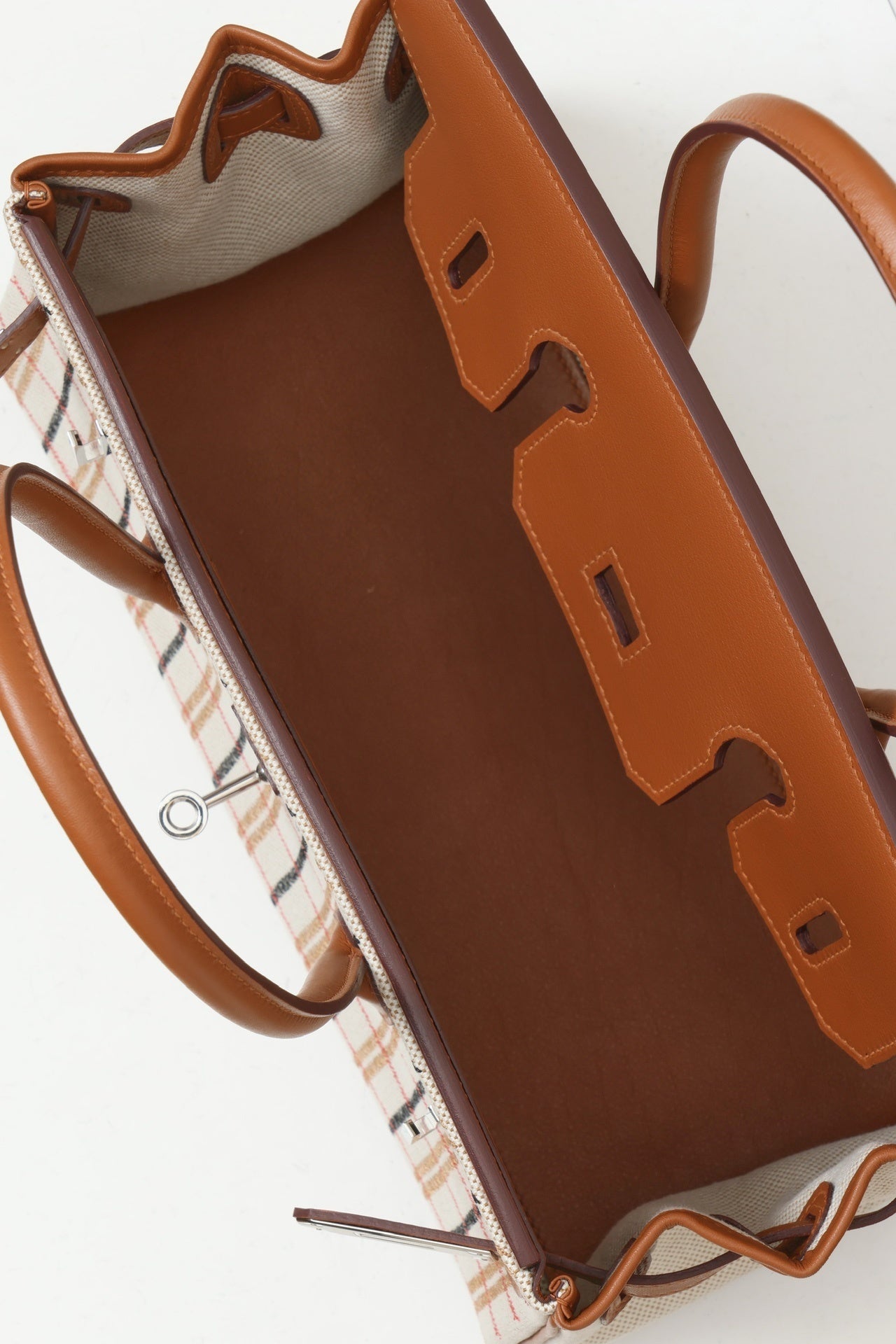 Hermès Shoulder Birkin Light 29 Toile H Canvas