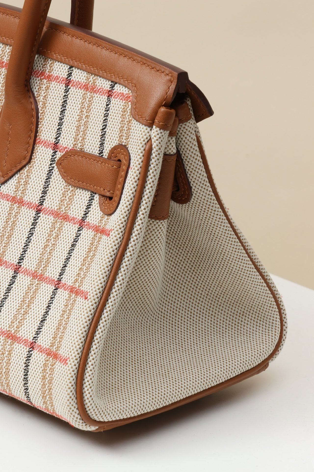 Hermès Shoulder Birkin Light 29 Toile H Canvas