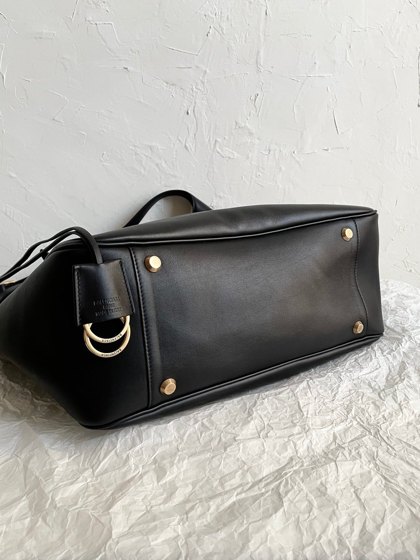 Balenciaga Bel Air Hobo Bag with Belt Buckle Detail