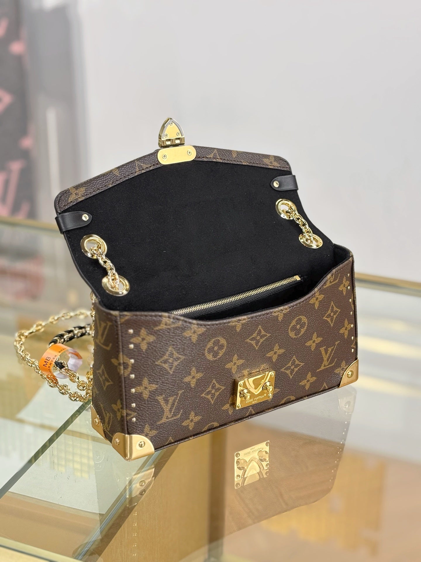 Louis Vuitton Monogram Trunkie Handbag in Iconic Monogram Canvas