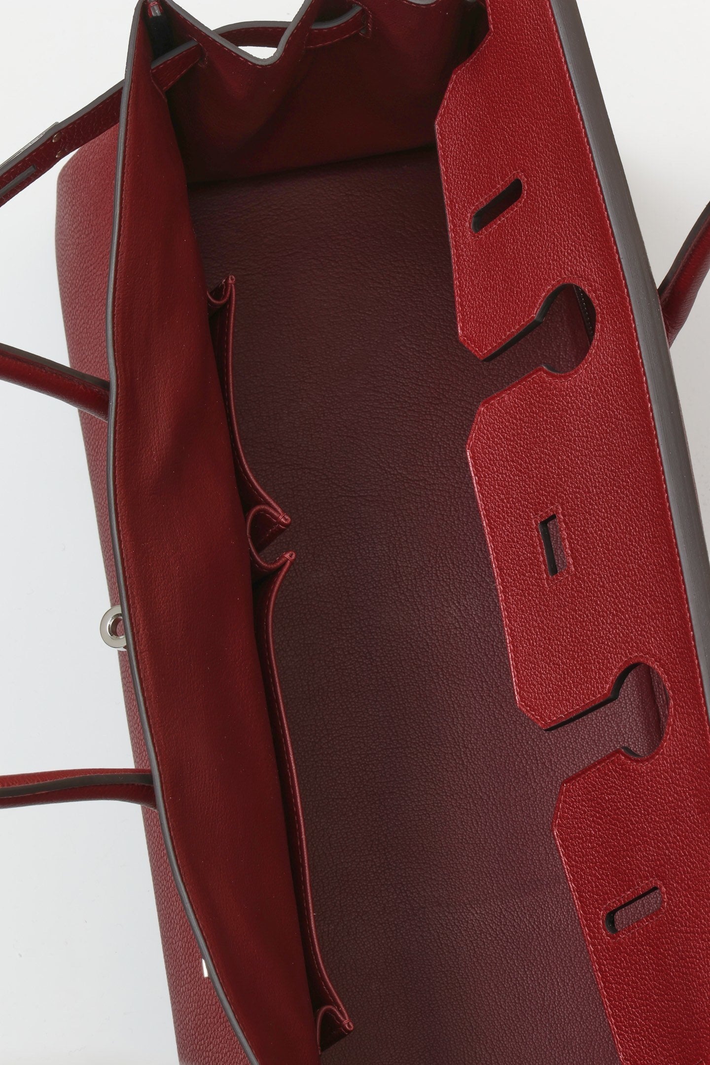 Hermès Birkin 35 Rouge H Leather with Palladium Hardware