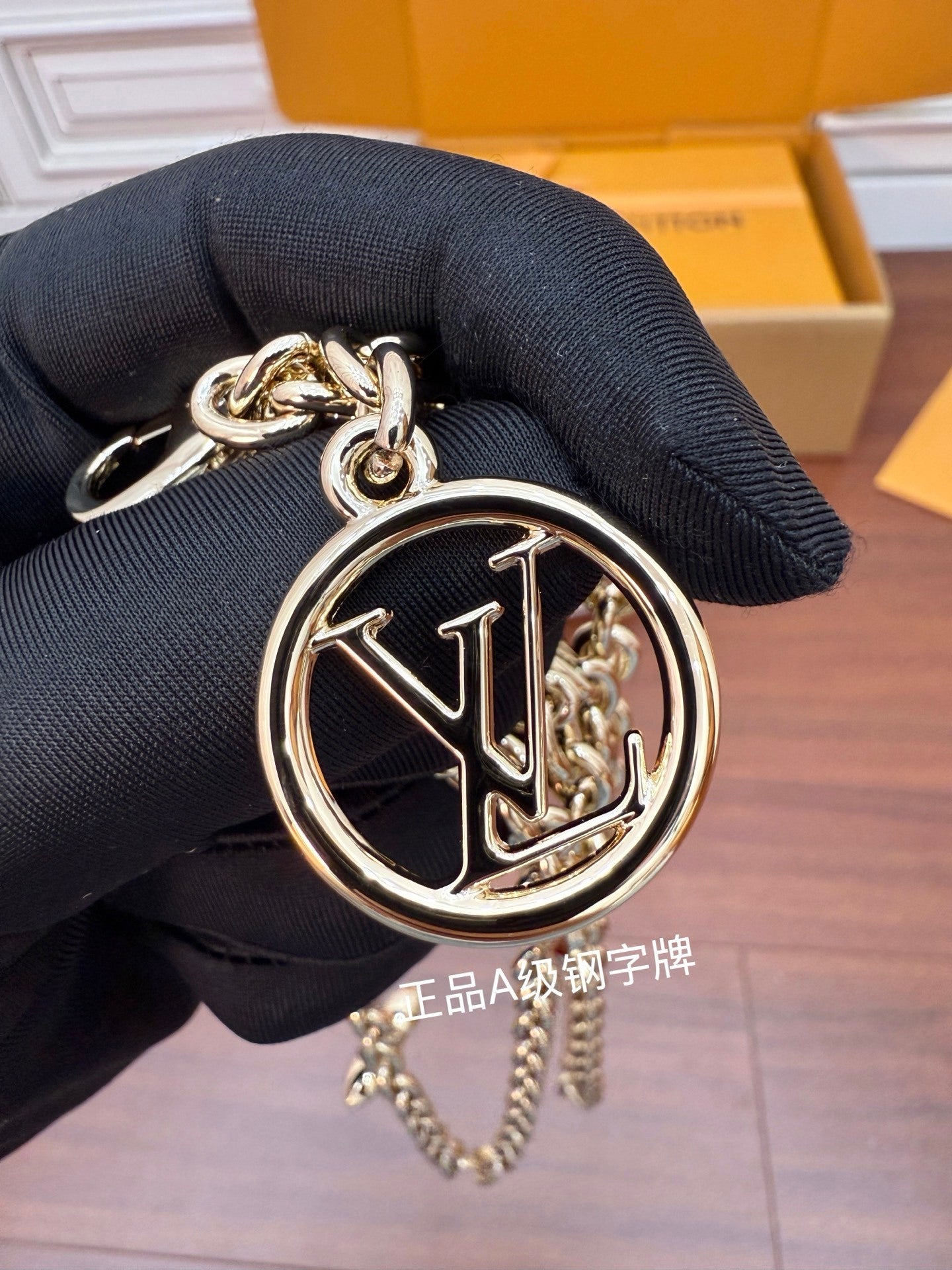 Louis Vuitton Nano Madeleine bag in the seasonal Snowy Pearl colorway, crafted from Monogram Empreinte leather.