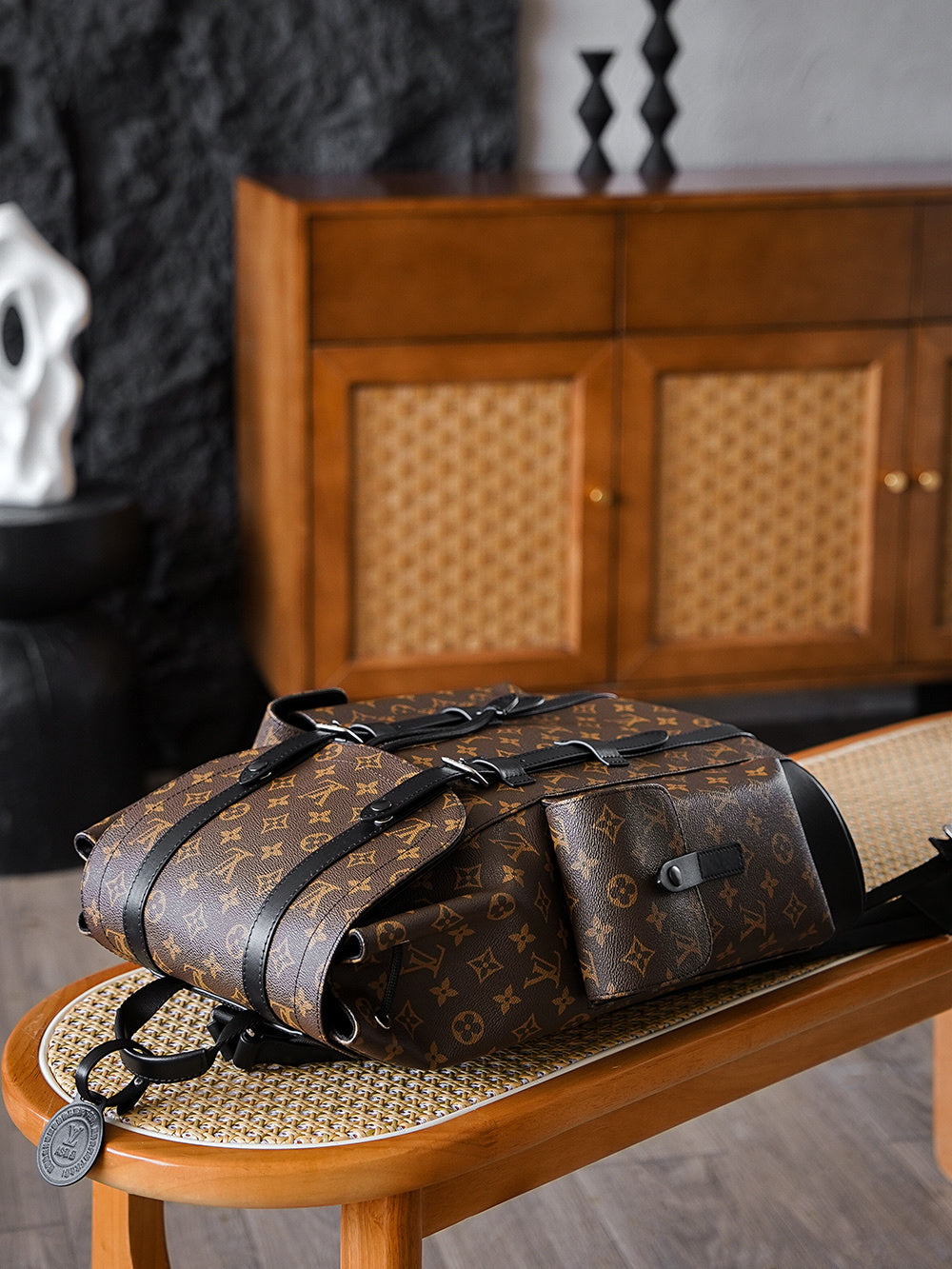 Louis Vuitton Christopher MM Backpack in Monogram Canvas