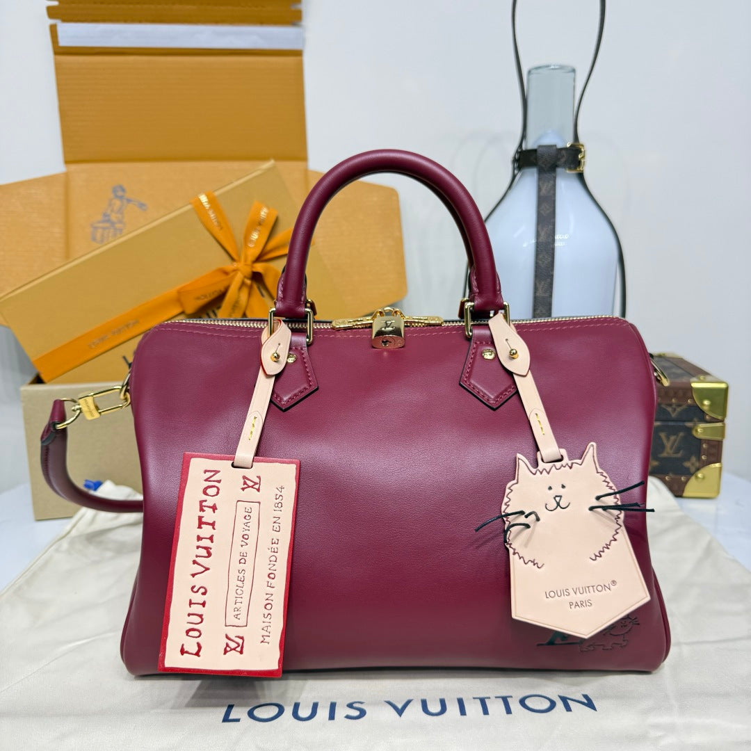 Louis Vuitton Speedy Soft 30 H33 Women’s Handbag