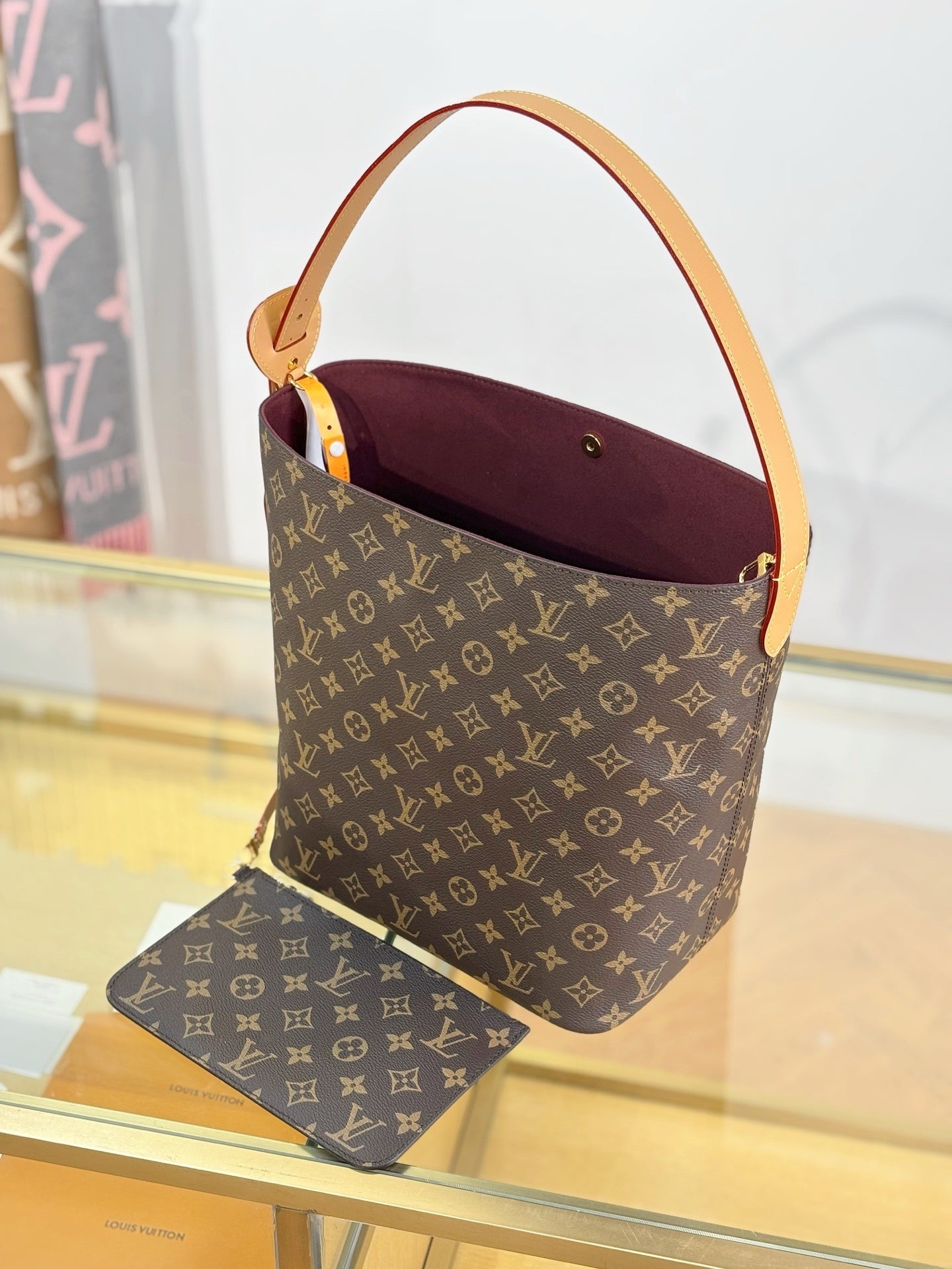 Louis Vuitton All In BB in Monogram Canvas with Removable Pouch
