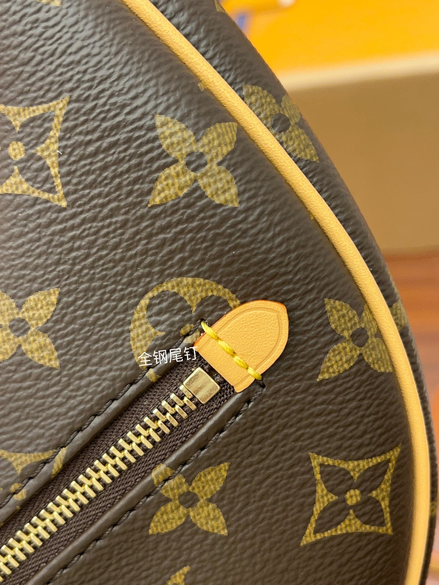 Louis Vuitton Loop Bag in Monogram Canvas with Natural Cowhide Leather Trim