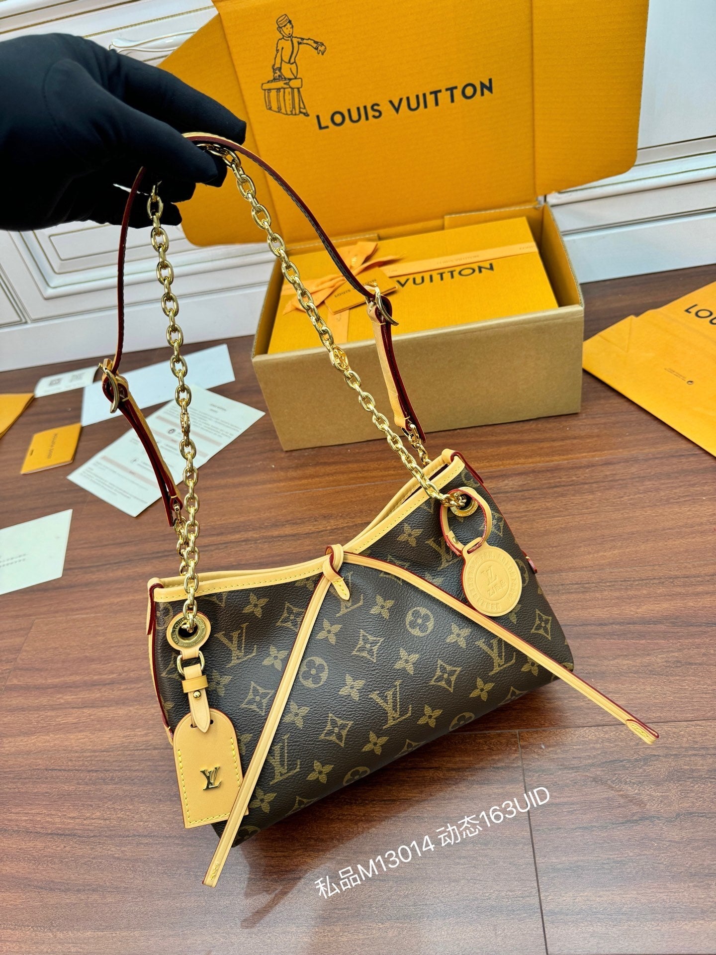 Louis Vuitton CarryAll BB Bag – Monogram Canvas with Natural Leather Trim