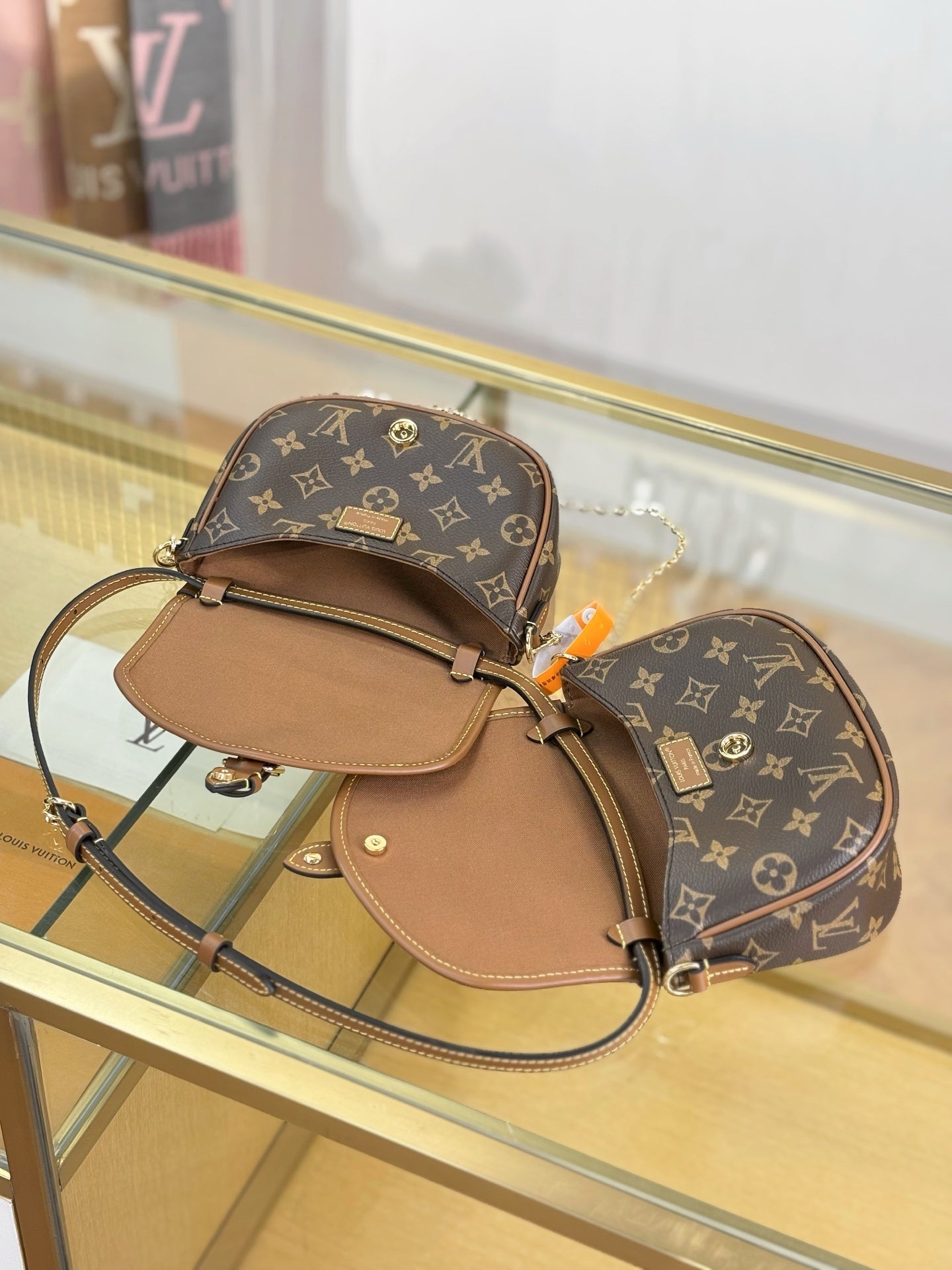 Louis Vuitton Duo BB Bag – Monogram Canvas with Cowhide Leather Trim