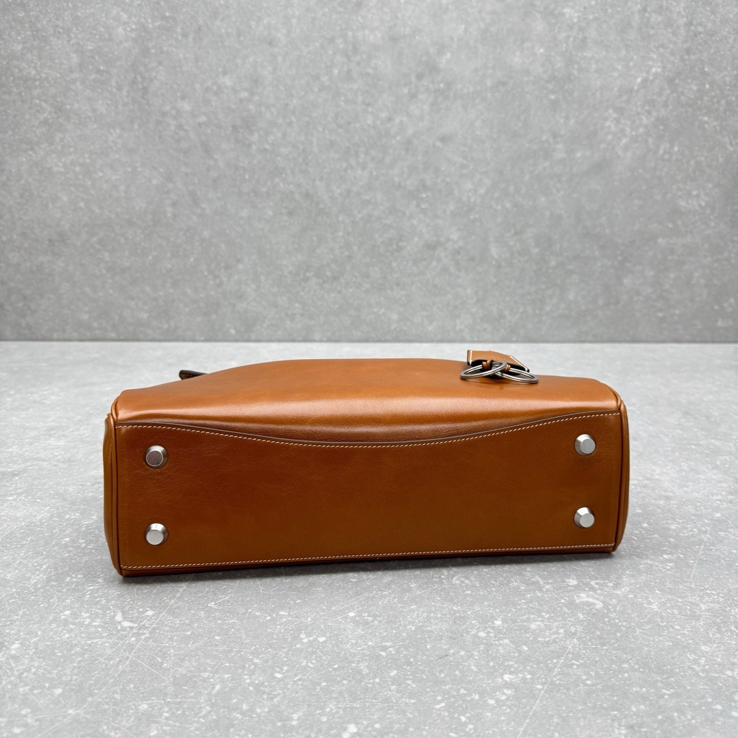 Balenciaga Rodeo Tan Cowboy Leather Handbag