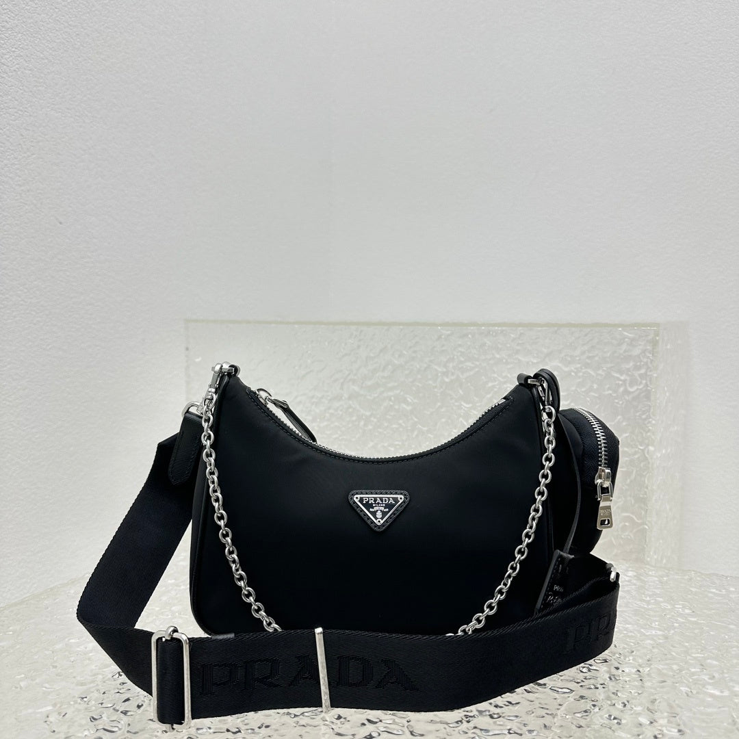 Prada Re-Edition 2005 Black Re-Nylon Bag