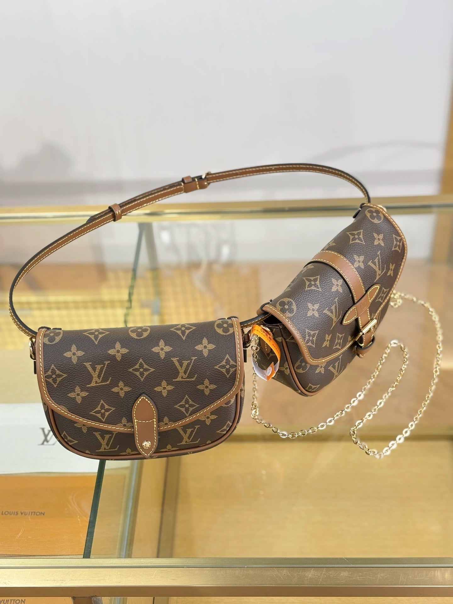 Louis Vuitton Duo BB Bag – Monogram Canvas with Cowhide Leather Trim