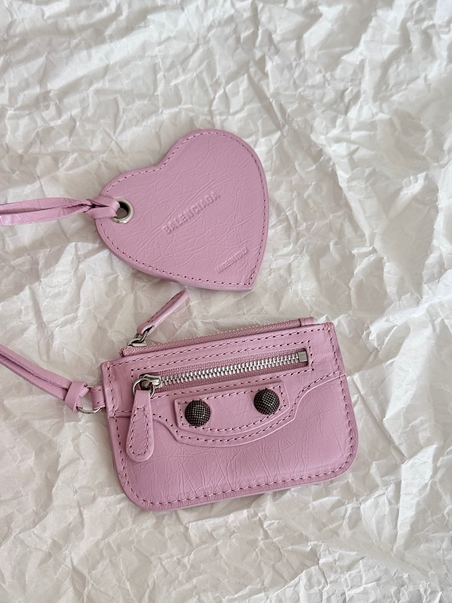 Balenciaga Neo Cagole City Bag with Heart Mirror
