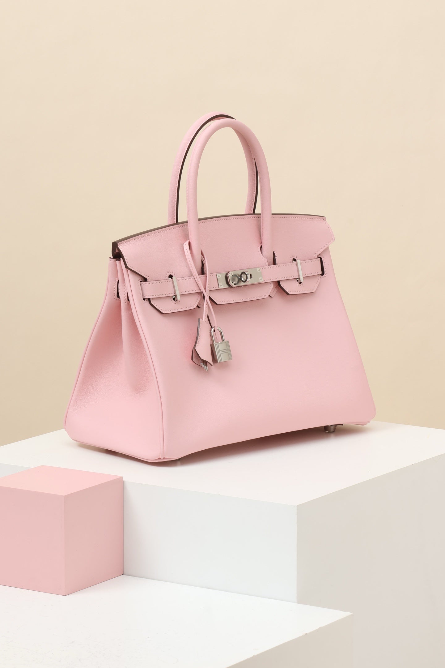 Hermès Birkin 25 Rose Sakura Swift Leather