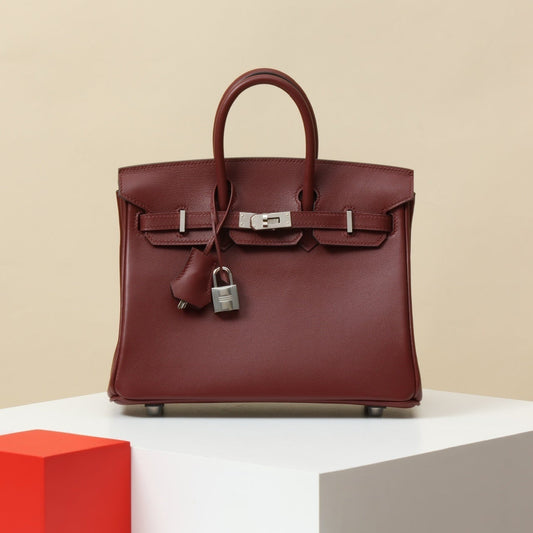 Hermès Birkin 35 Rouge H Palladium Hardware