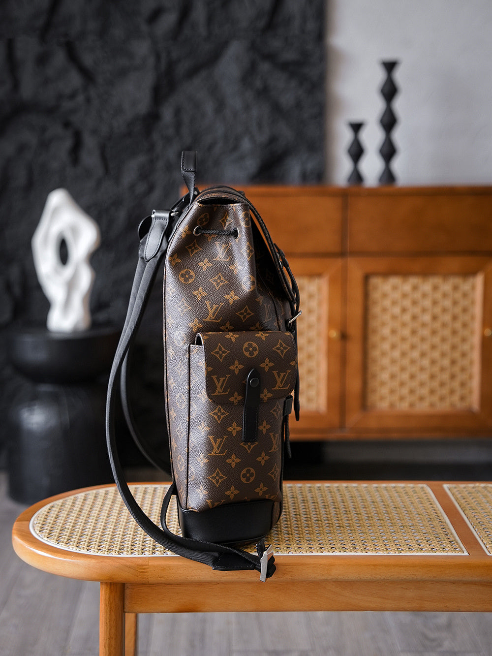 Louis Vuitton Christopher MM Backpack in Monogram Canvas