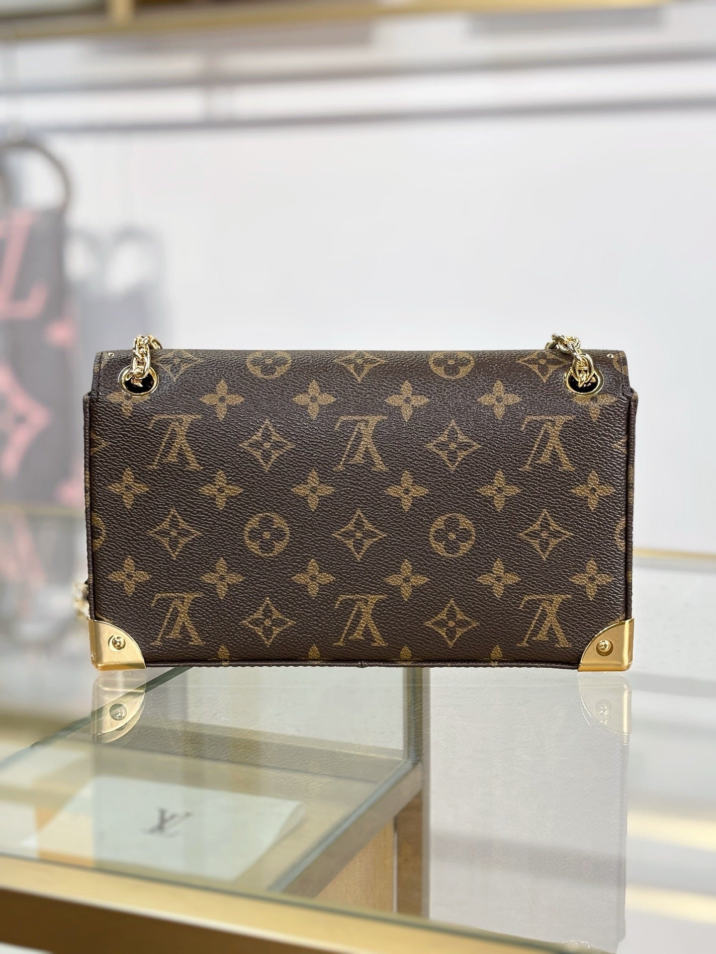 Louis Vuitton Monogram Trunkie Handbag in Iconic Monogram Canvas
