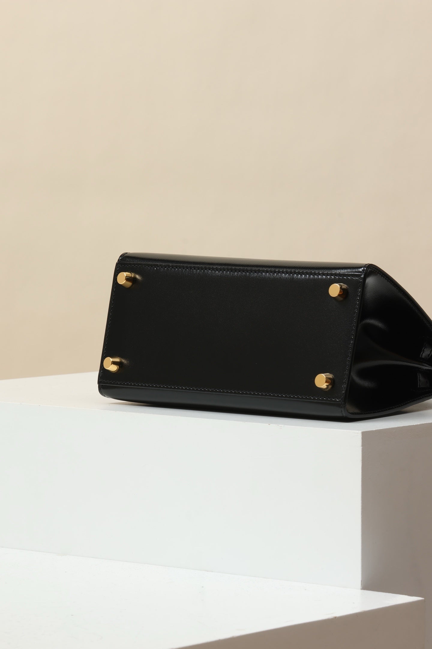 Hermès Mini Kelly 20 Sellier Black Box Calf