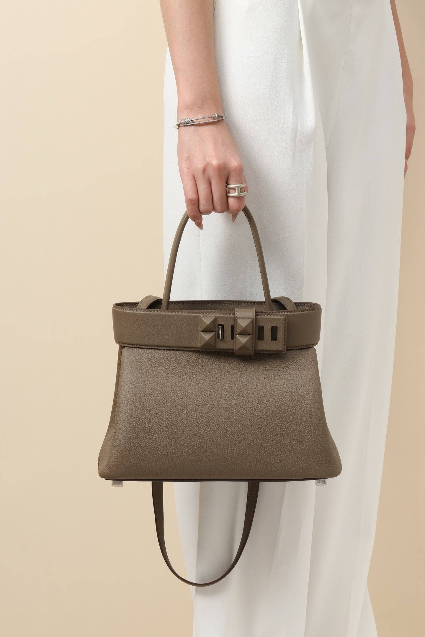 Hermès Medor Bag Taupe Collier de Chien