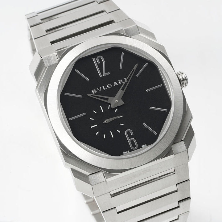 Bvlgari Octo Finissimo 40mm Stainless Steel Black Dial 103297