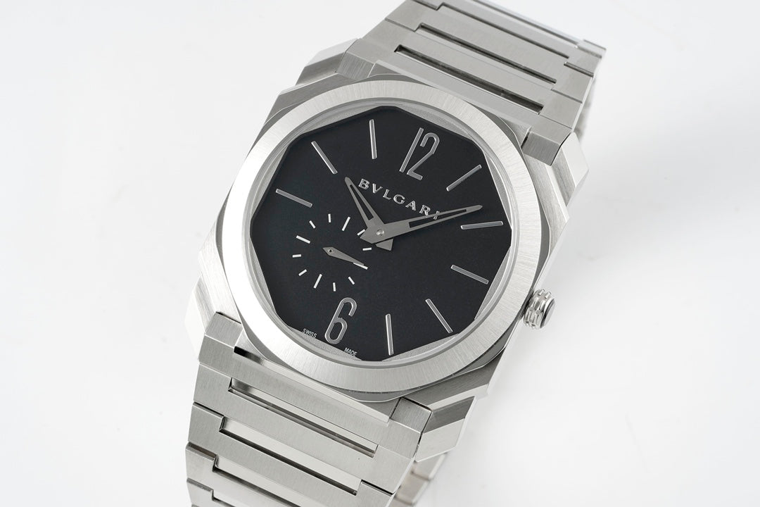 Bvlgari Octo Finissimo 40mm Stainless Steel Black Dial 103297