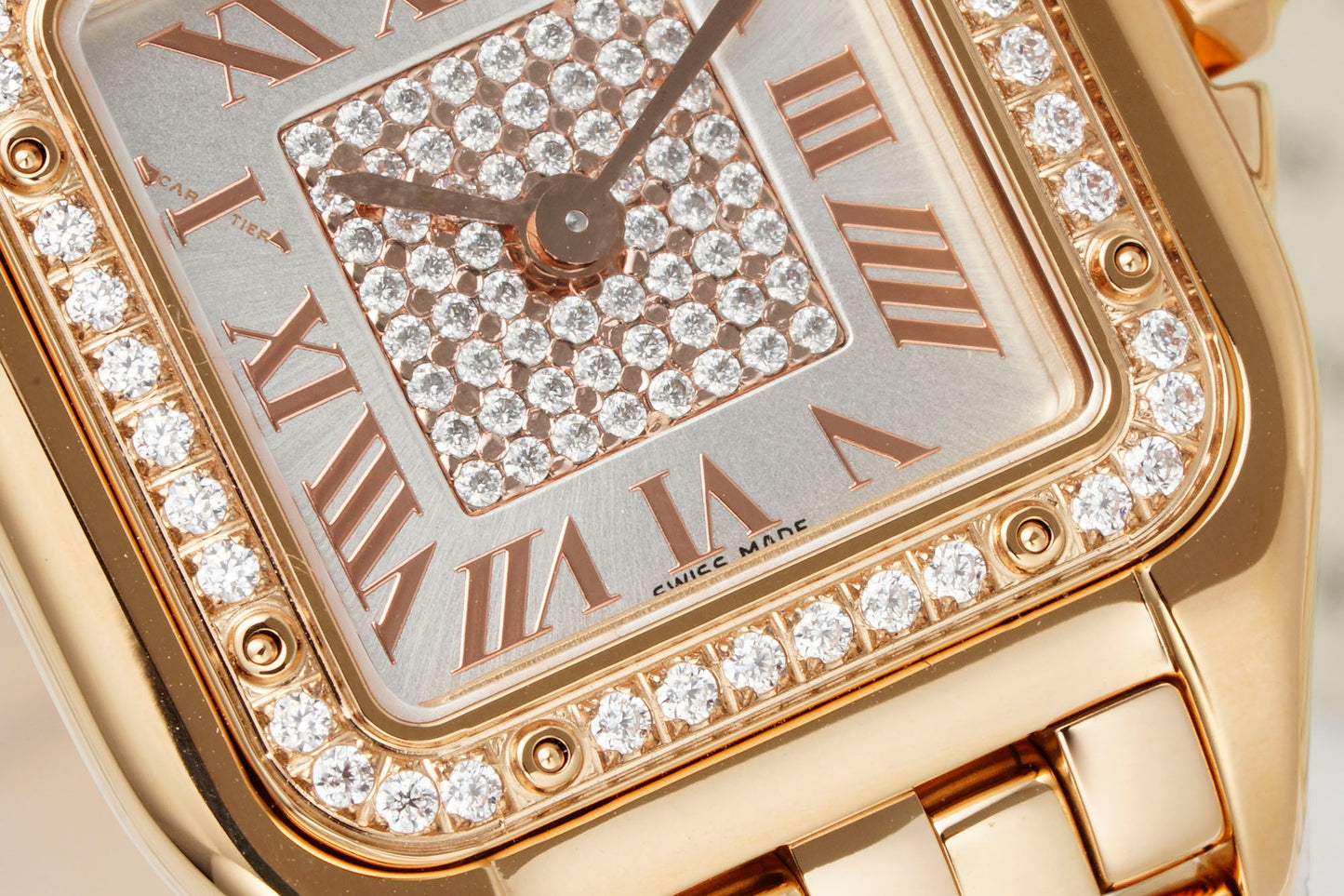 Panthère de Cartier Small Model – 18K Rose Gold with 36 Brilliant-Cut Diamonds