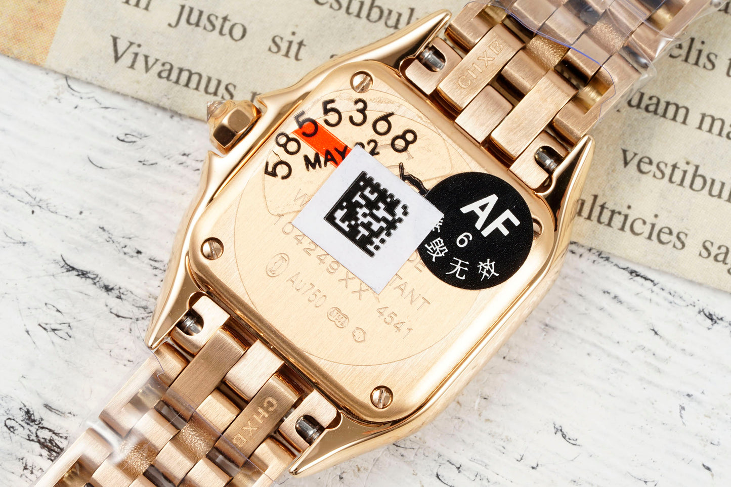 Panthère de Cartier Small Model – 18K Rose Gold with 36 Brilliant-Cut Diamonds