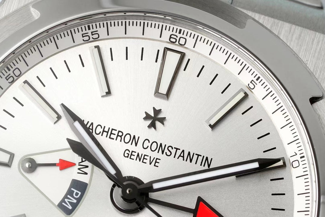 Vacheron Constantin Overseas Dual Time – Silver Dial, Stainless Steel Case & Bracelet