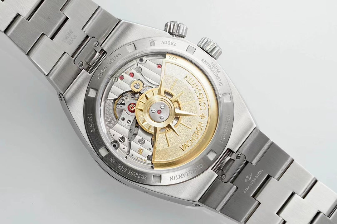 Vacheron Constantin Overseas Dual Time 7900V/110A-B334 – Blue Dial, Stainless Steel Bracelet