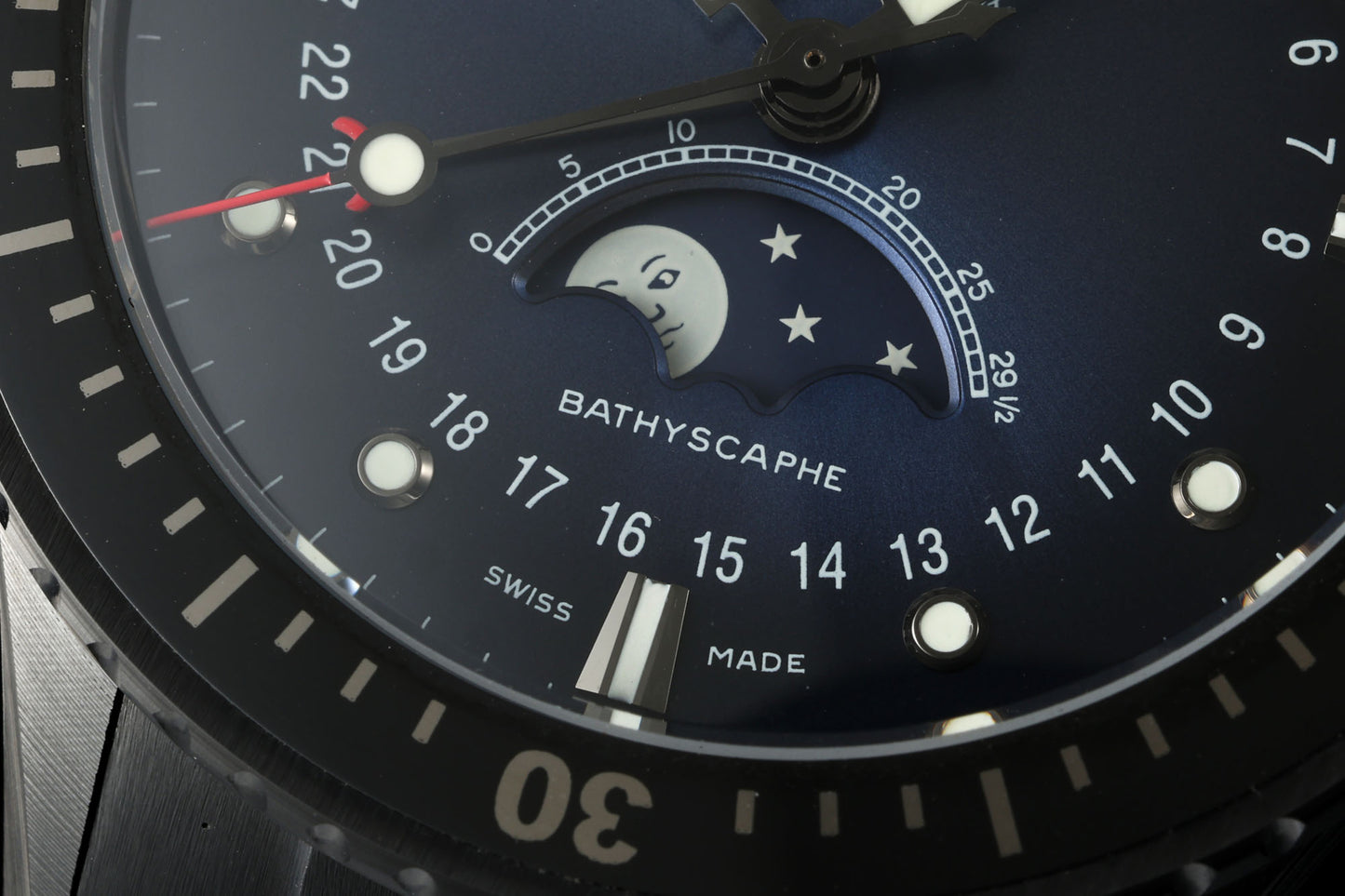 Blancpain Fifty Fathoms Bathyscaphe Moonphase Complete Calendar