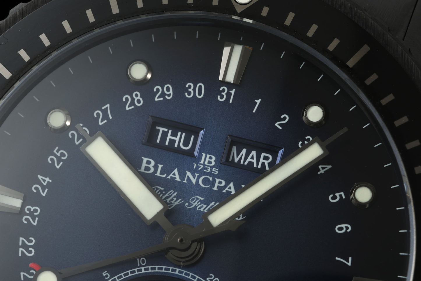 Blancpain Fifty Fathoms Bathyscaphe Moonphase Complete Calendar