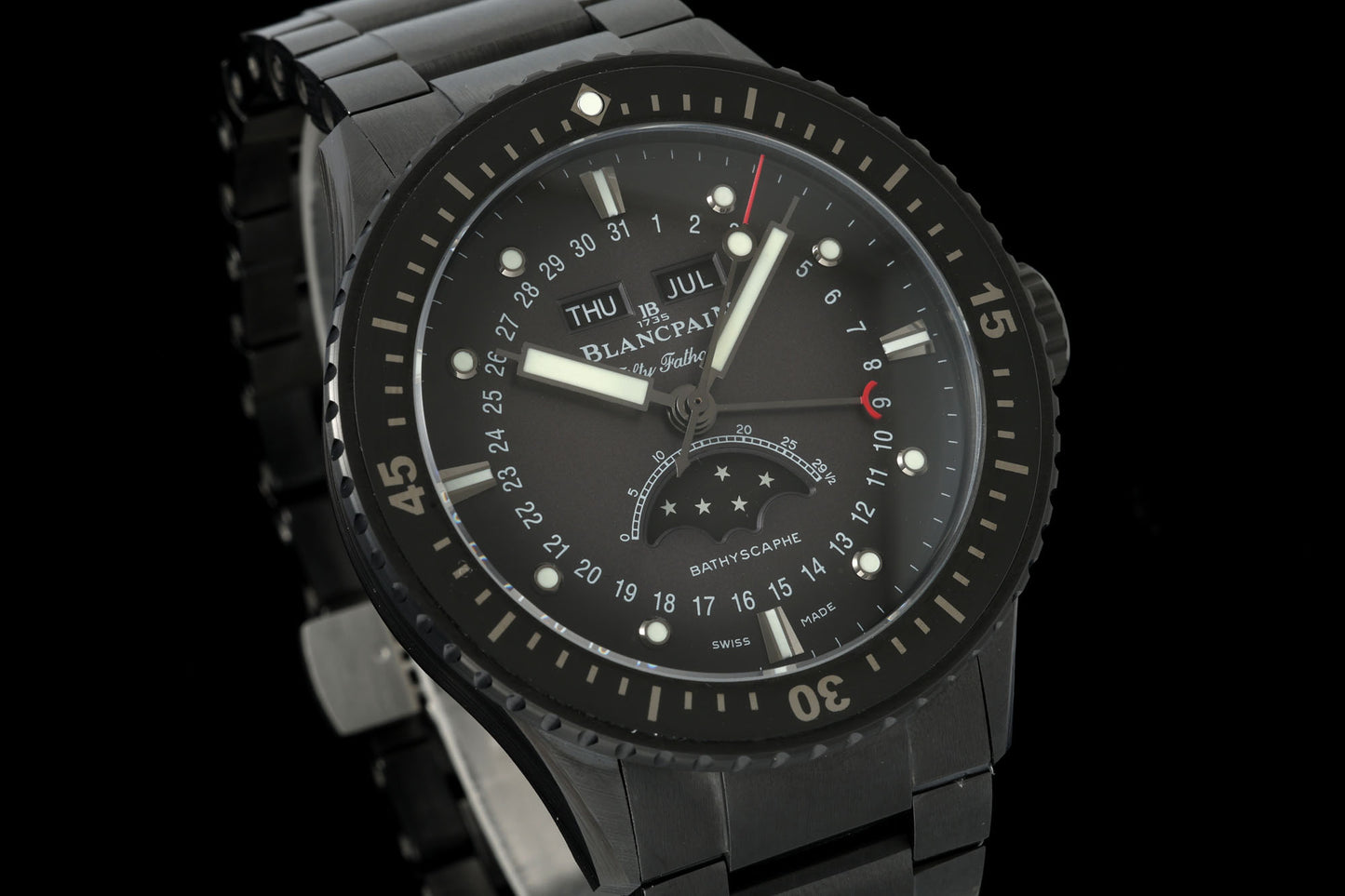 Blancpain Bathyscaphe Moonphase 43mm Ceramic