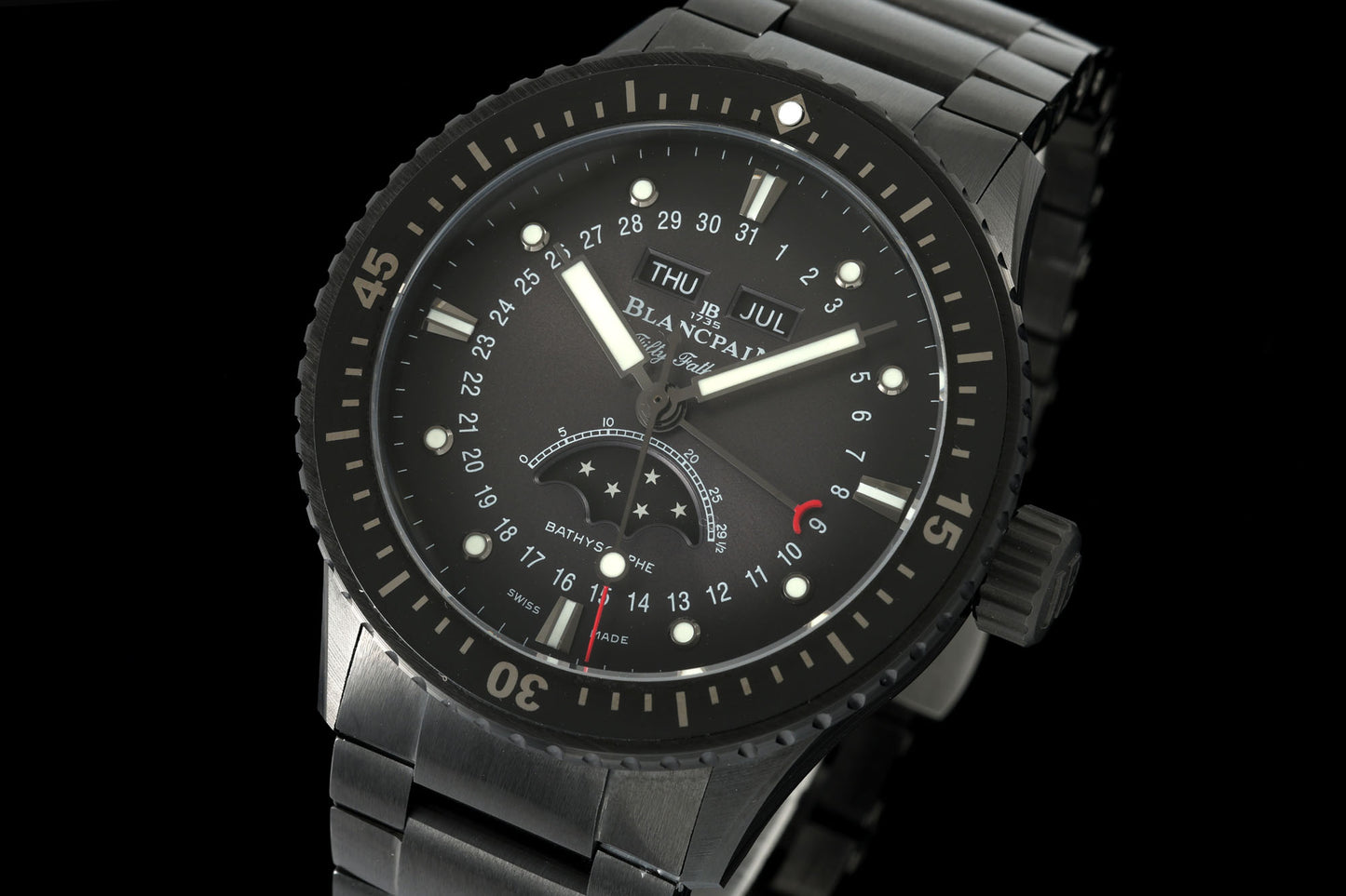 Blancpain Bathyscaphe Moonphase 43mm Ceramic