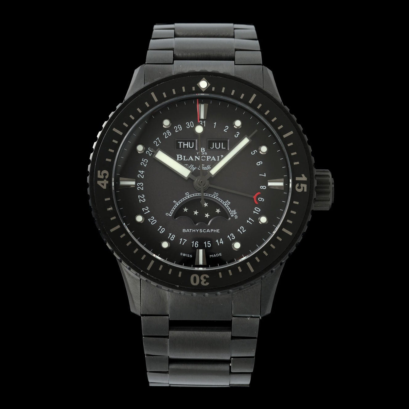 Blancpain Bathyscaphe Moonphase 43mm Ceramic