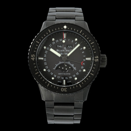 Blancpain Bathyscaphe Moonphase 43mm Ceramic