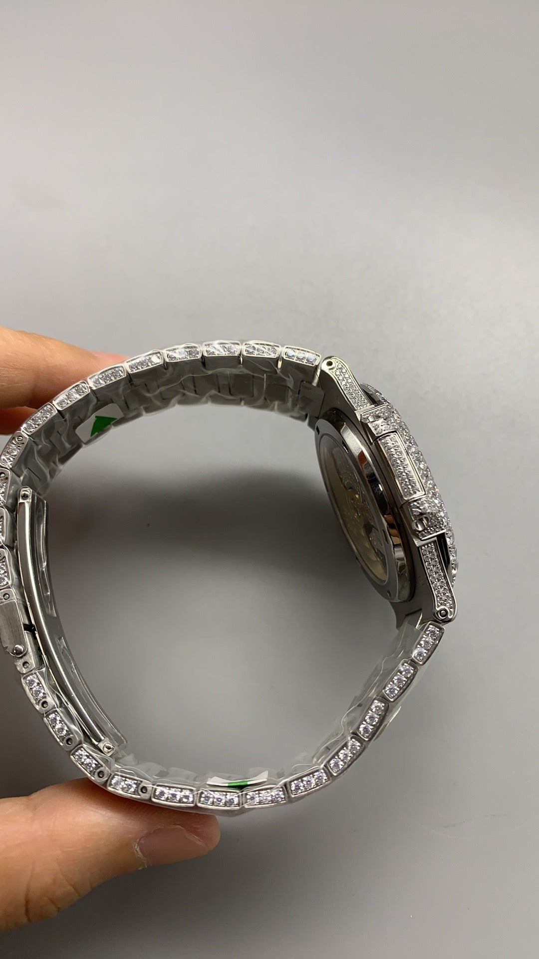 Patek Philippe Nautilus 5719/1G White Gold Fully Diamond-Set Watch