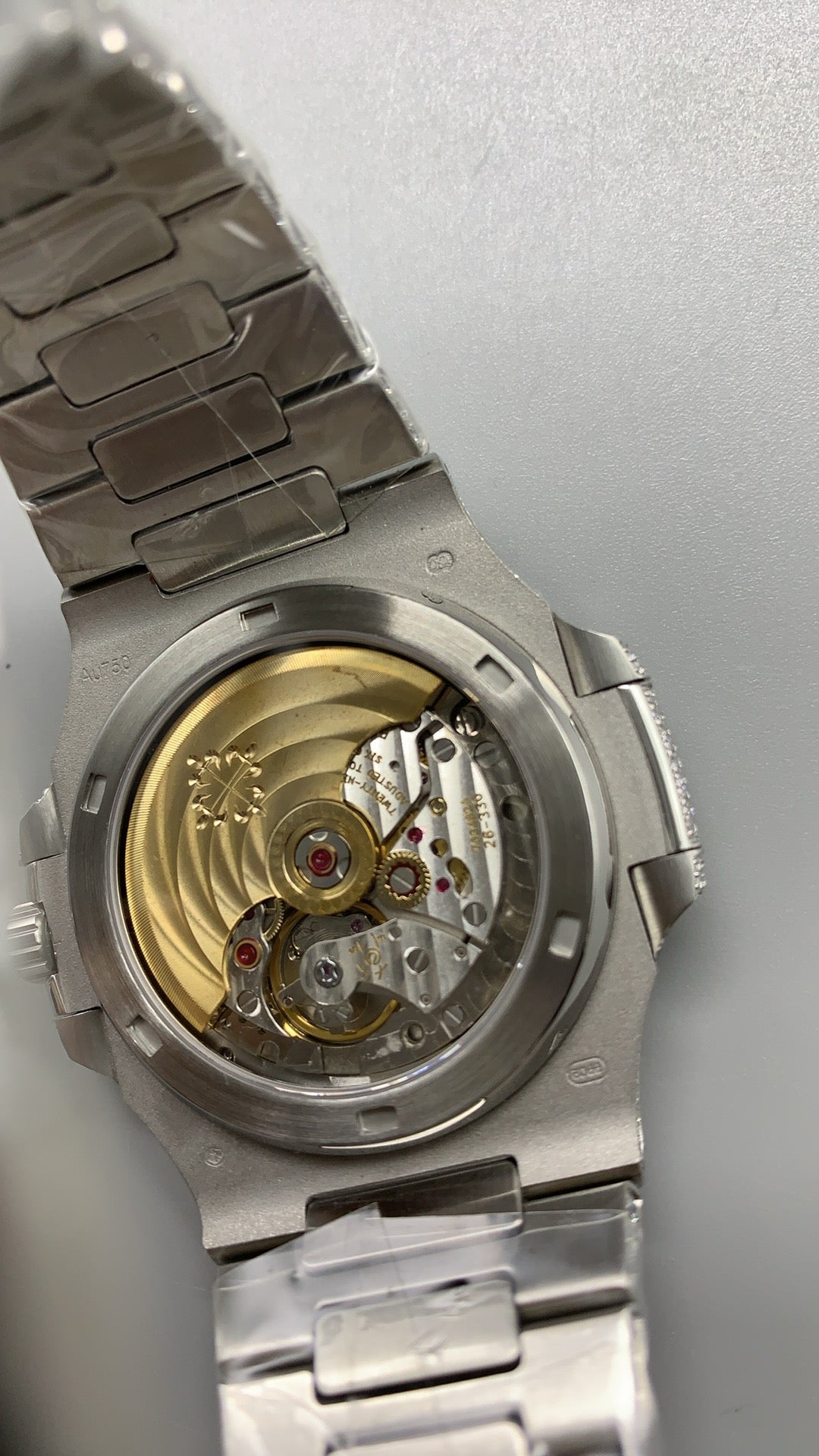 Patek Philippe Nautilus 5719/1G White Gold Fully Diamond-Set Watch