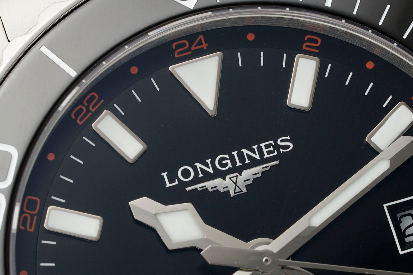 Longines HydroConquest GMT L3.790.4.96.6 – Stainless Steel Sports Watch