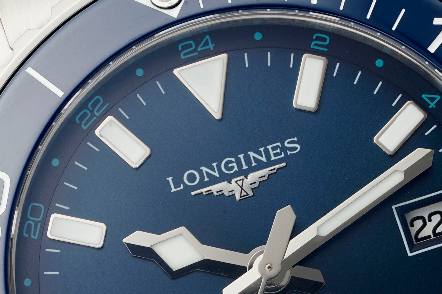 Longines HydroConquest GMT L3.790.4.96.6 – Stainless Steel Sports Watch