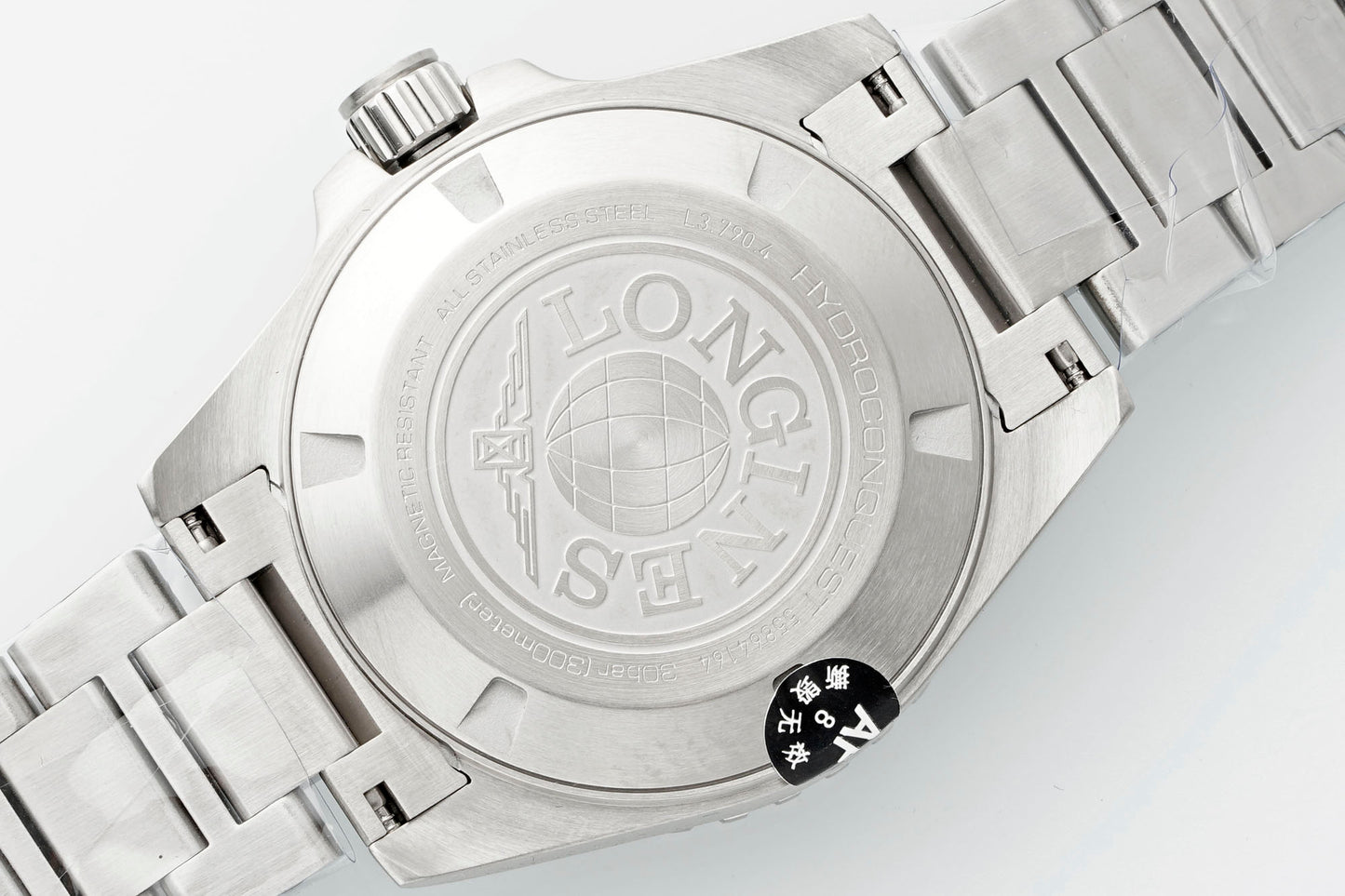 Longines HydroConquest GMT L3.790.4.96.6 – Stainless Steel Sports Watch