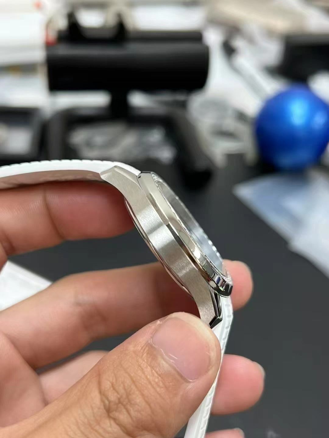 Patek Philippe Aquanaut Luce 5267/200A-010 Steel with Diamond Bezel & White Dial