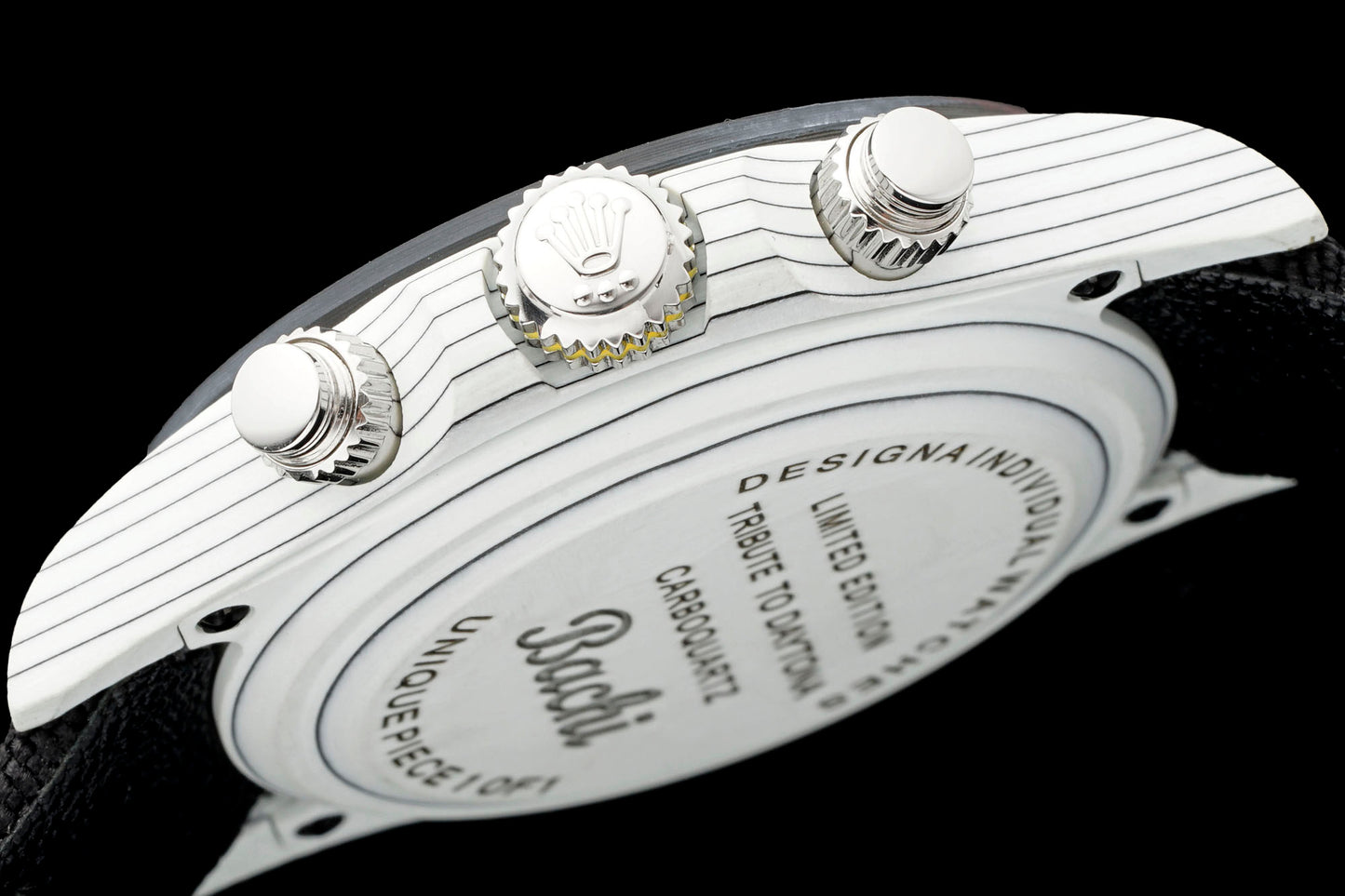 Rolex Daytona DiW Ocellaris Unique Piece Carbon Fiber Watch