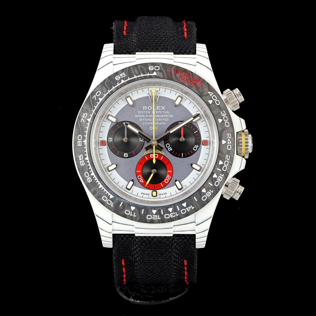 Rolex Daytona DiW Ocellaris Unique Piece Carbon Fiber Watch