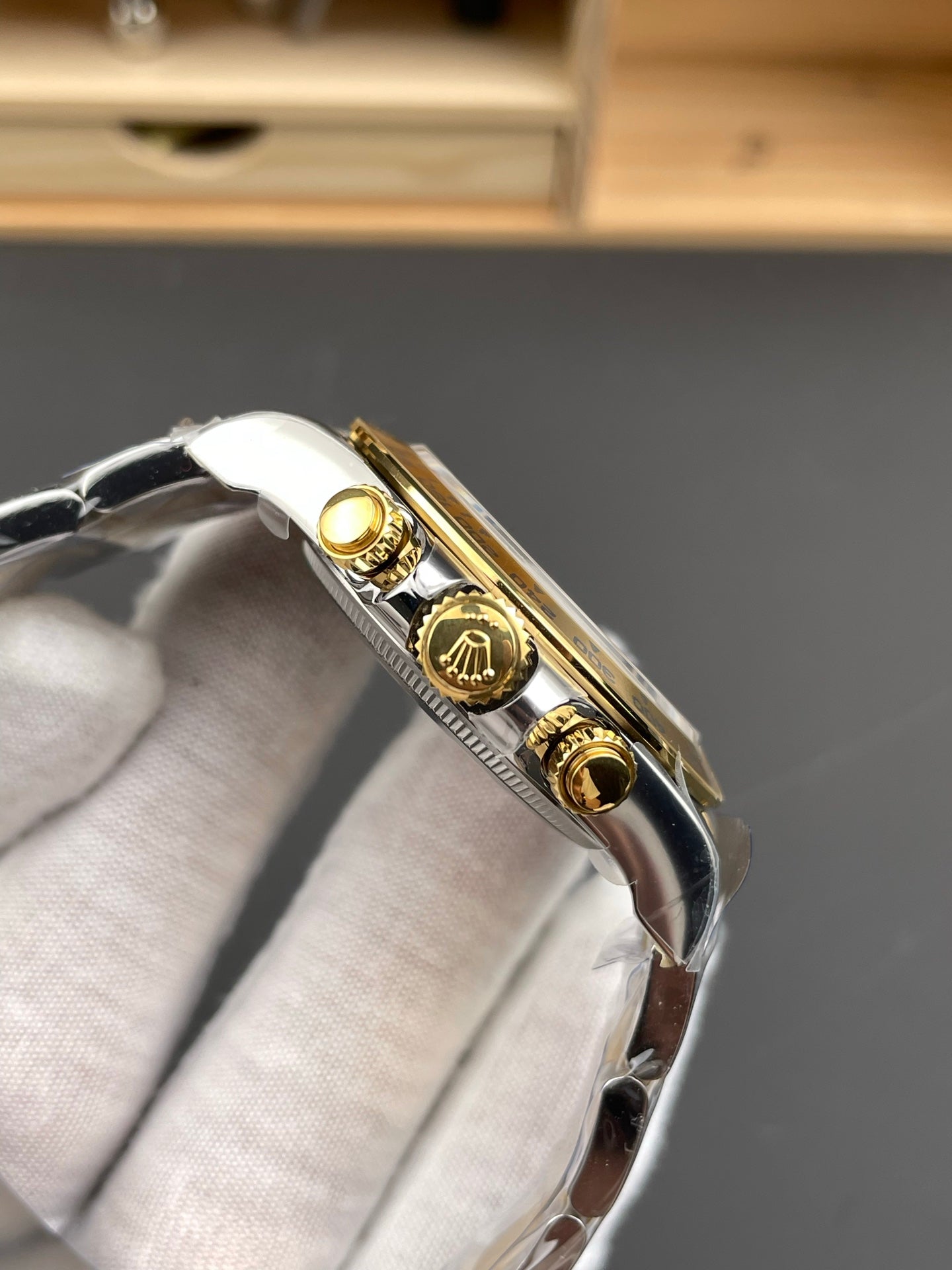 Rolex Cosmograph Daytona 126503 with Black Diamond Dial in Oystersteel & Yellow Gold