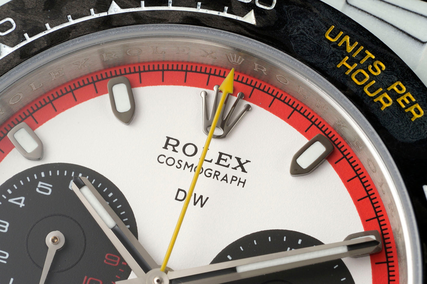DiW Rolex Daytona Volcano Carbon Fiber Chronograph Watch