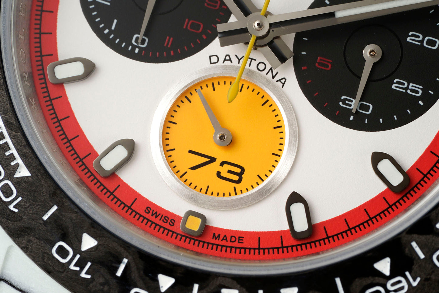 DiW Rolex Daytona Volcano Carbon Fiber Chronograph Watch