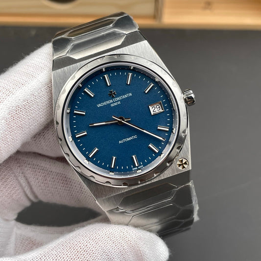 Vacheron Constantin Historiques 222 Stainless Steel Blue Dial Watch