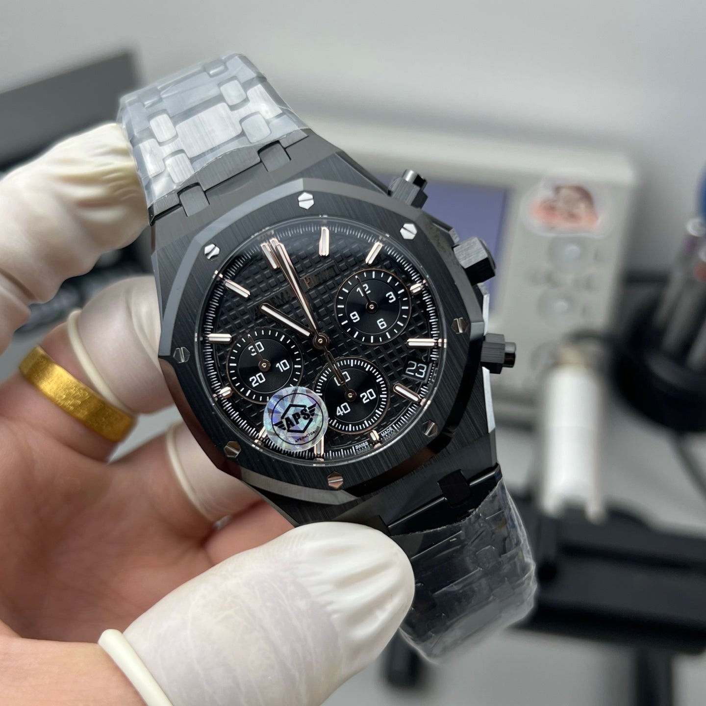Audemars Piguet Royal Oak Chronograph Black Ceramic Watch