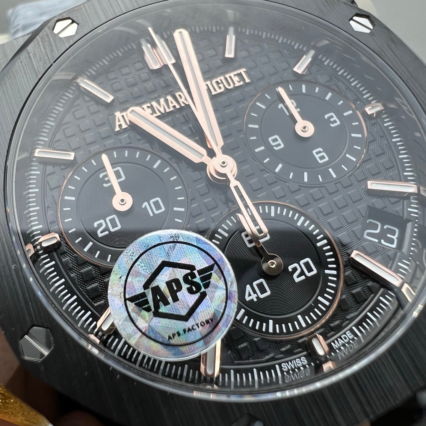 Audemars Piguet Royal Oak Chronograph Black Ceramic Watch