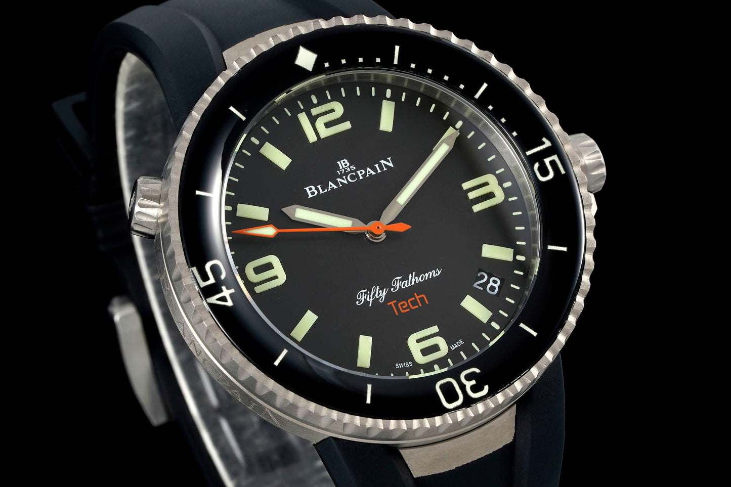 Blancpain Fifty Fathoms Tech 45mm Titanium Dive Watch