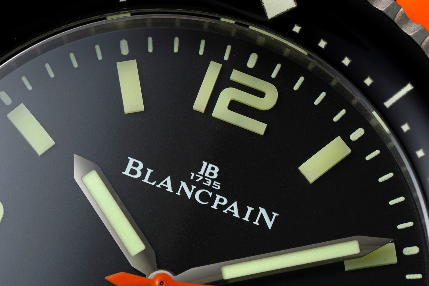 Blancpain Fifty Fathoms Tech 45mm Titanium Orange Strap
